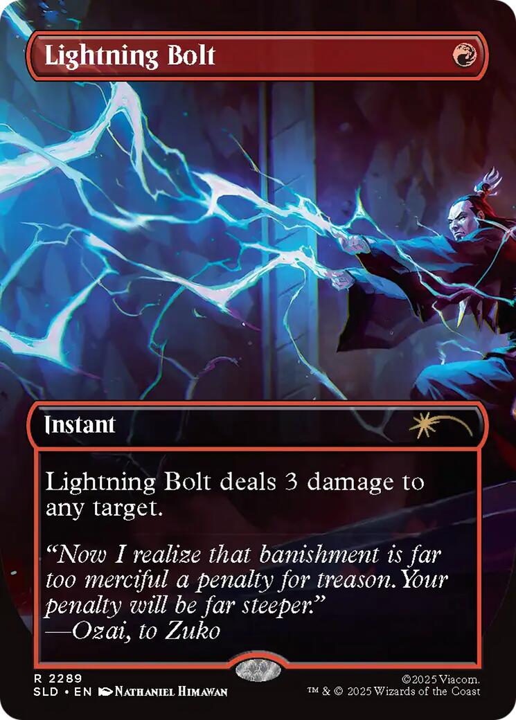Lightning Bolt (2289) [Secret Lair Drop Series] | Cracking-Singles