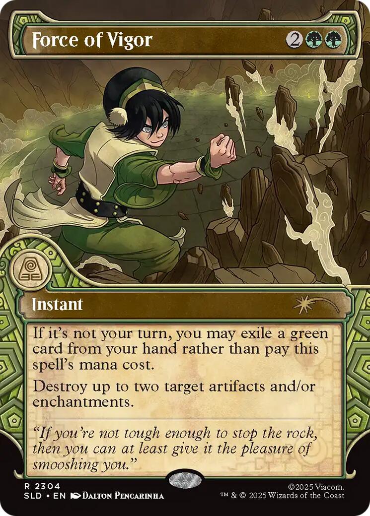 Force of Vigor [Secret Lair Drop Series] | Cracking-Singles