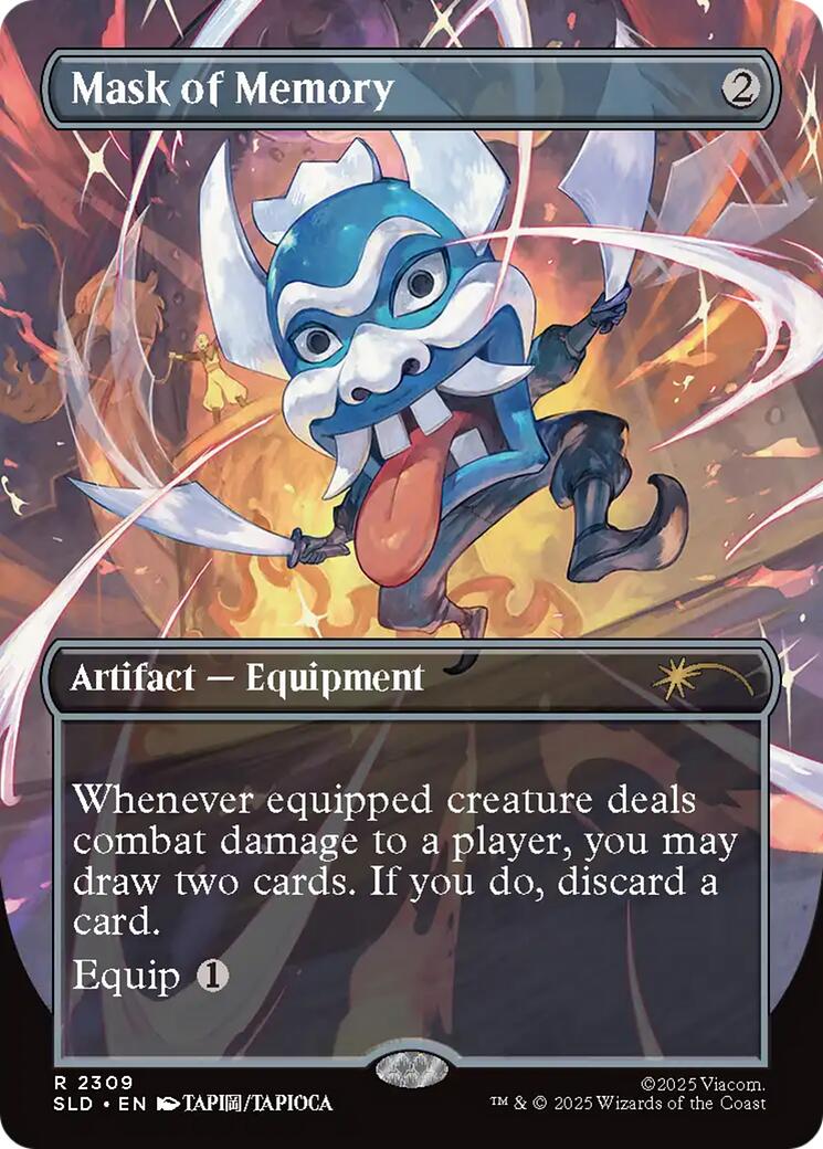 Mask of Memory [Secret Lair Drop Series] | Cracking-Singles