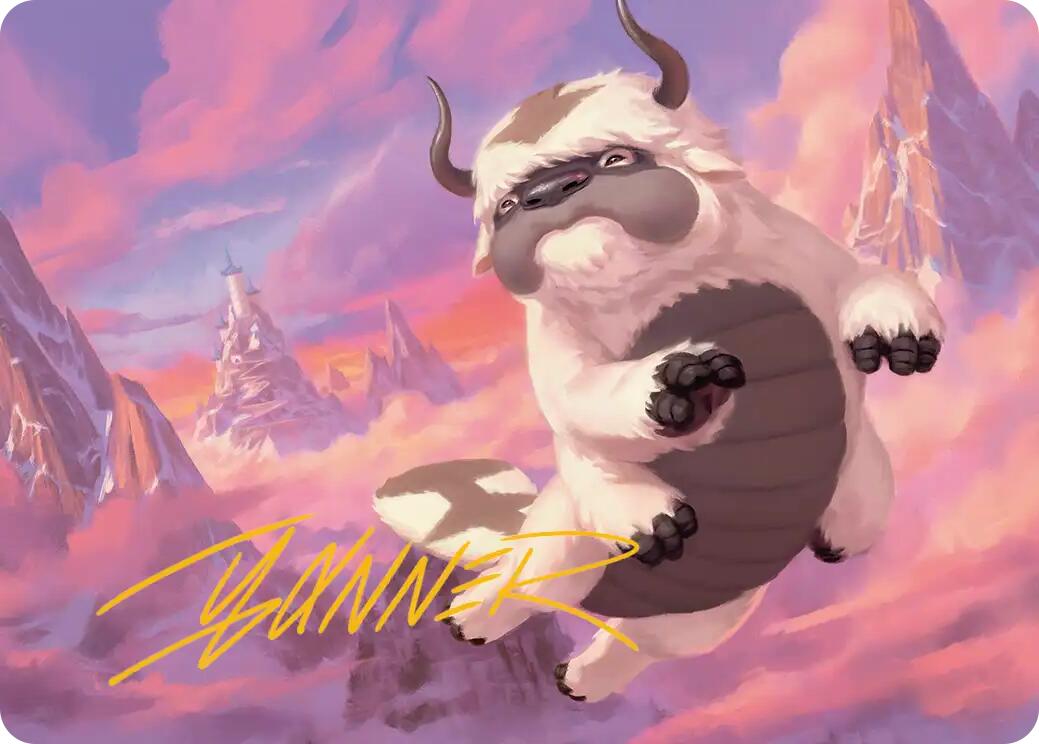 Appa, Aang's Companion Art Card (Gold-Stamped Signature) [Avatar: The Last Airbender Art Series] | Cracking-Singles