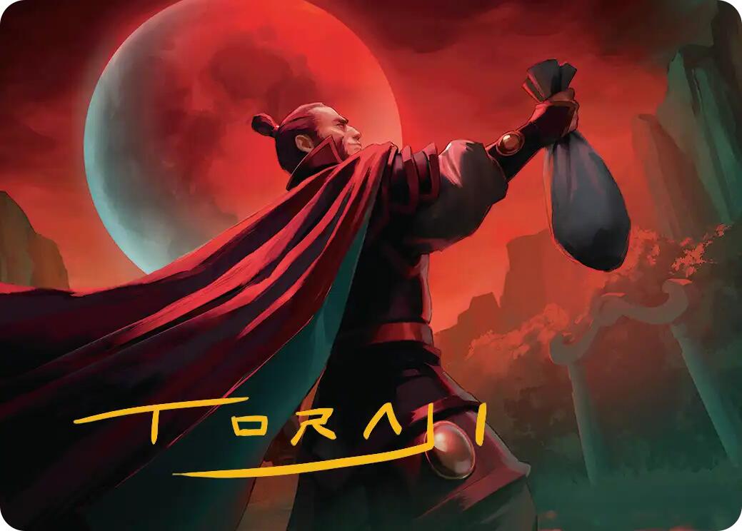 Zhao, the Moon Slayer Art Card (Gold-Stamped Signature) [Avatar: The Last Airbender Art Series] | Cracking-Singles
