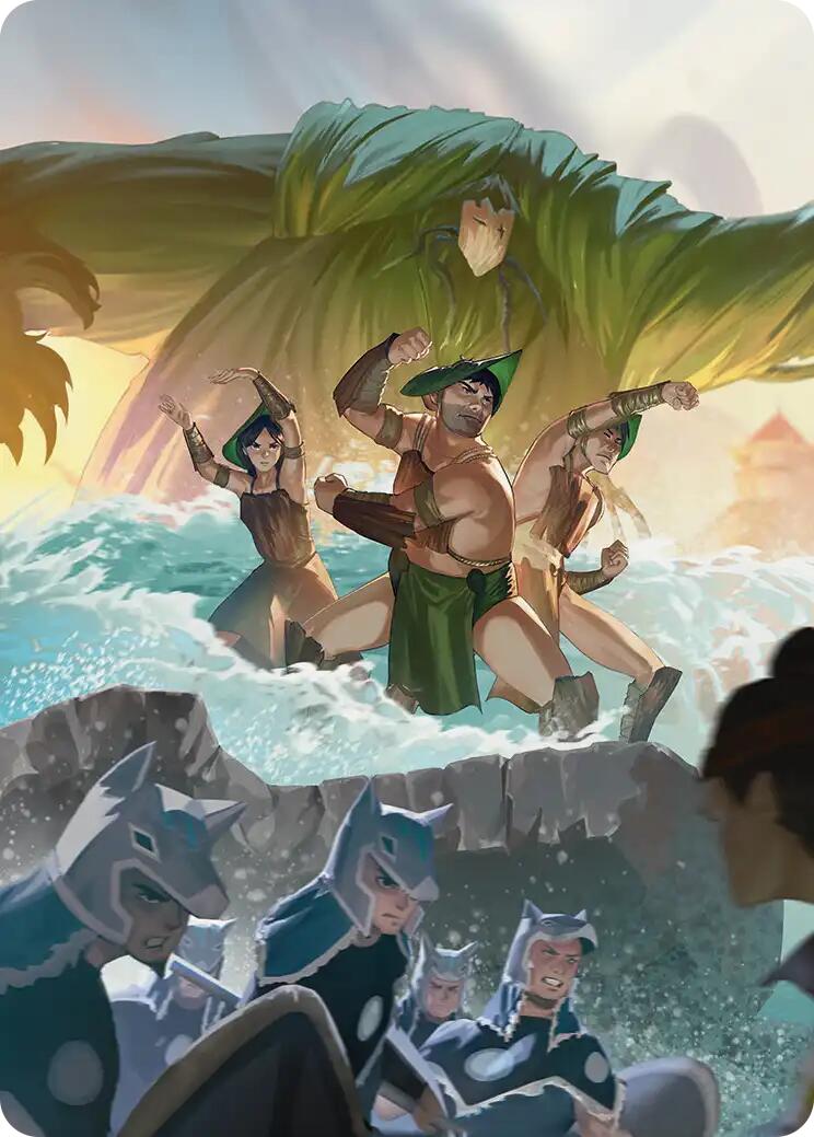 Swampbenders Art Card [Avatar: The Last Airbender Art Series] | Cracking-Singles