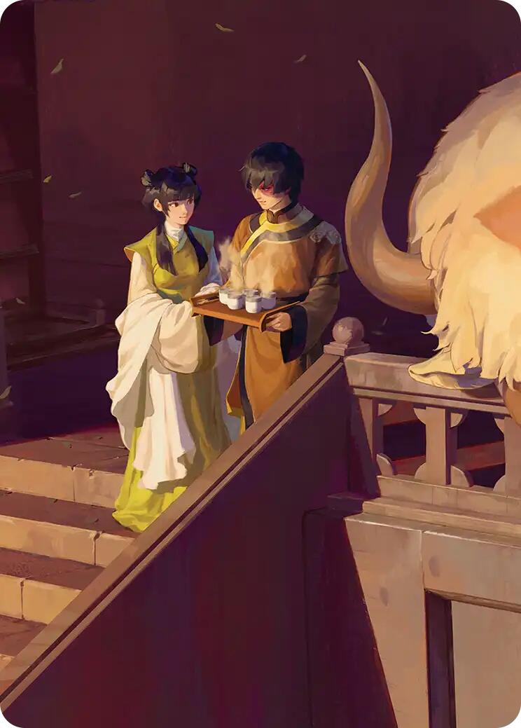 Mai and Zuko Art Card [Avatar: The Last Airbender Art Series] | Cracking-Singles