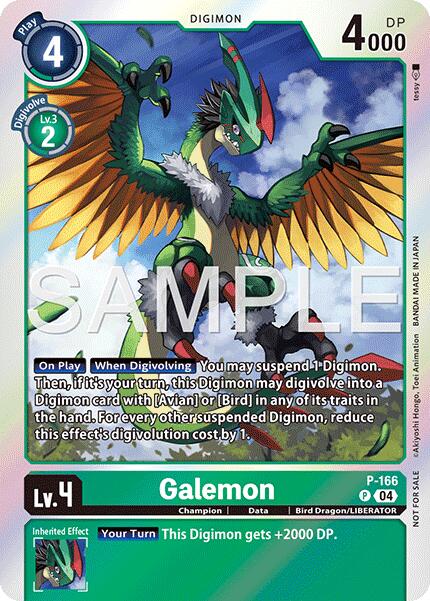 Galemon [P-166] (Event Pack 8) [Limited Card Pack -Billion Bullet-] | Cracking-Singles