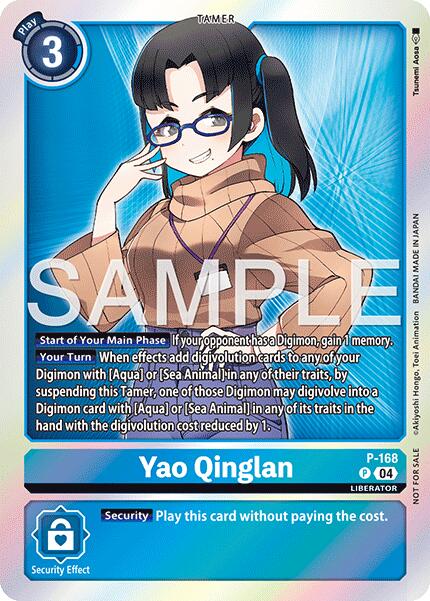 Yao Qinglan [P-168] (Event Pack 8) [Promotional Cards] | Cracking-Singles