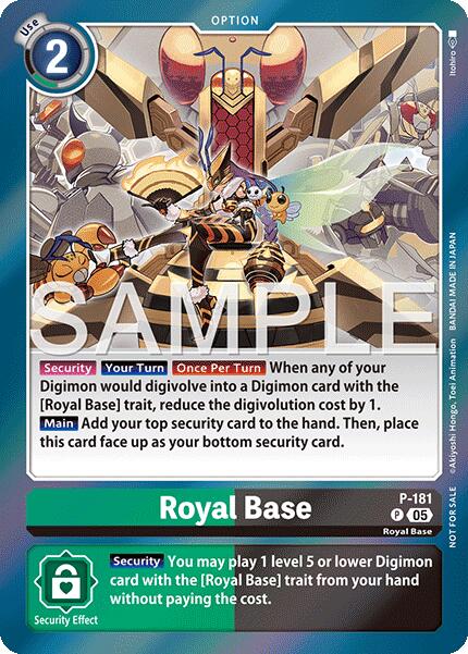 Royal Base [P-181] (Event Pack 8) [Promotional Cards] | Cracking-Singles