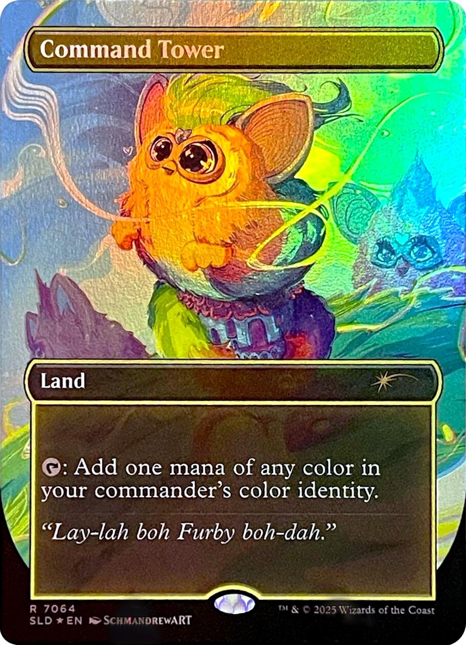 Command Tower (7064) (Rainbow Foil) [Secret Lair Drop Series] | Cracking-Singles