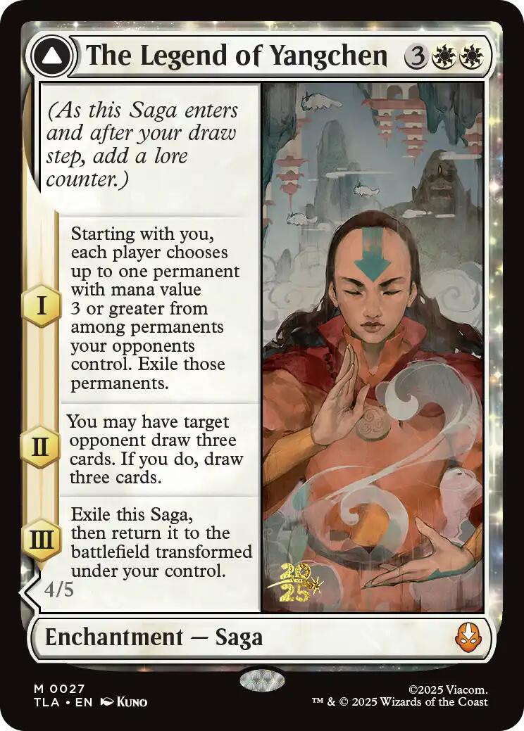 The Legend of Yangchen [Avatar: The Last Airbender Prerelease Cards] | Cracking-Singles