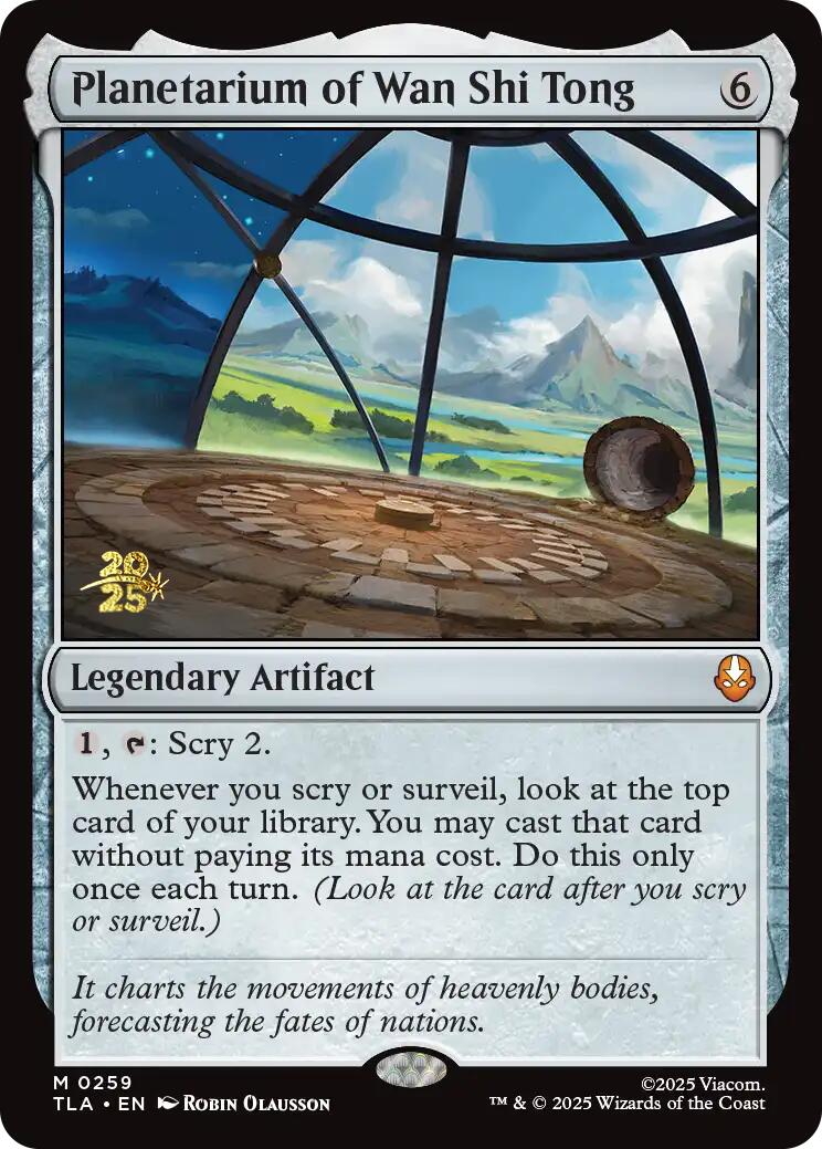 Planetarium of Wan Shi Tong [Avatar: The Last Airbender Prerelease Cards] | Cracking-Singles