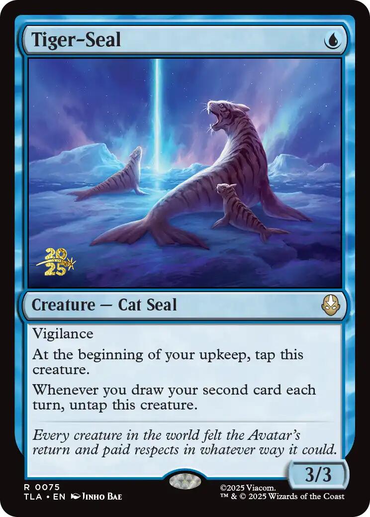 Tiger-Seal [Avatar: The Last Airbender Prerelease Cards] | Cracking-Singles