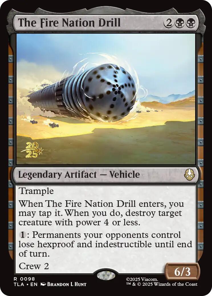 The Fire Nation Drill [Avatar: The Last Airbender Prerelease Cards] | Cracking-Singles