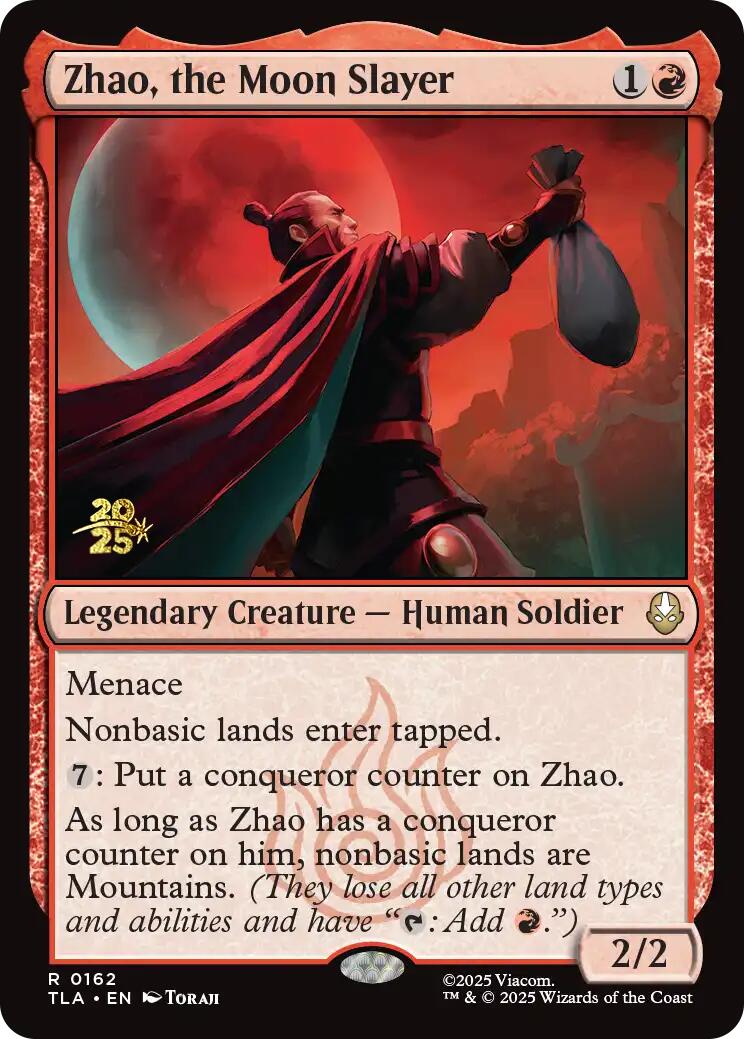 Zhao, the Moon Slayer [Avatar: The Last Airbender Prerelease Cards] | Cracking-Singles