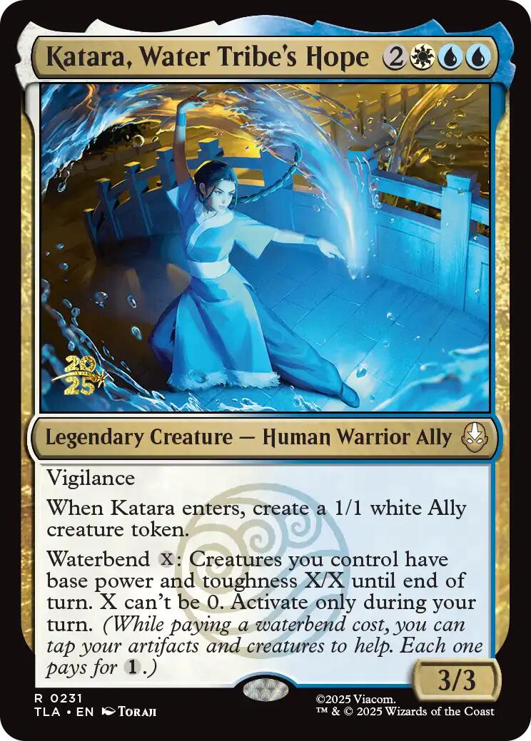 Katara, Water Tribe's Hope [Avatar: The Last Airbender Prerelease Cards] | Cracking-Singles