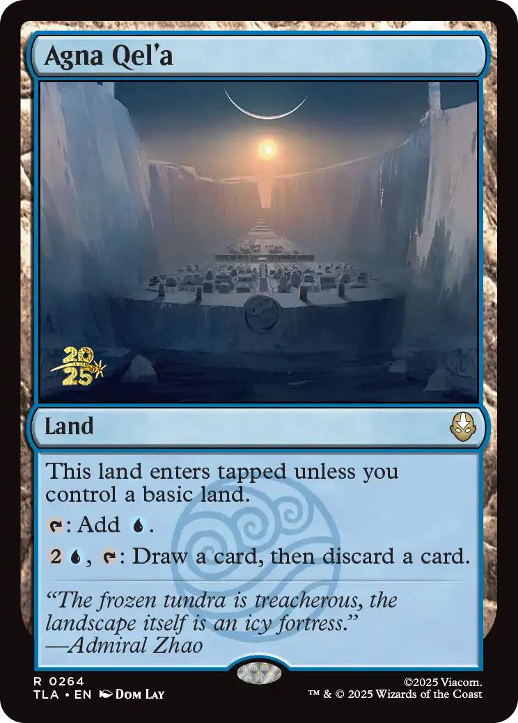 Agna Qel'a [Avatar: The Last Airbender Prerelease Cards] | Cracking-Singles