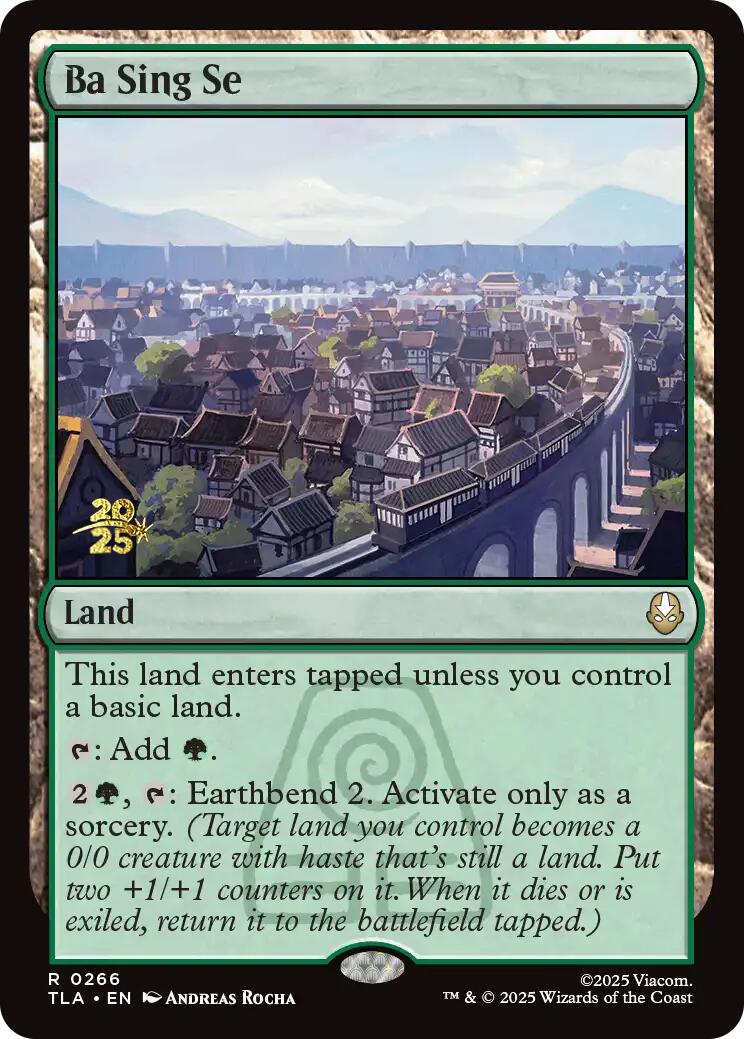 Ba Sing Se [Avatar: The Last Airbender Prerelease Cards] | Cracking-Singles