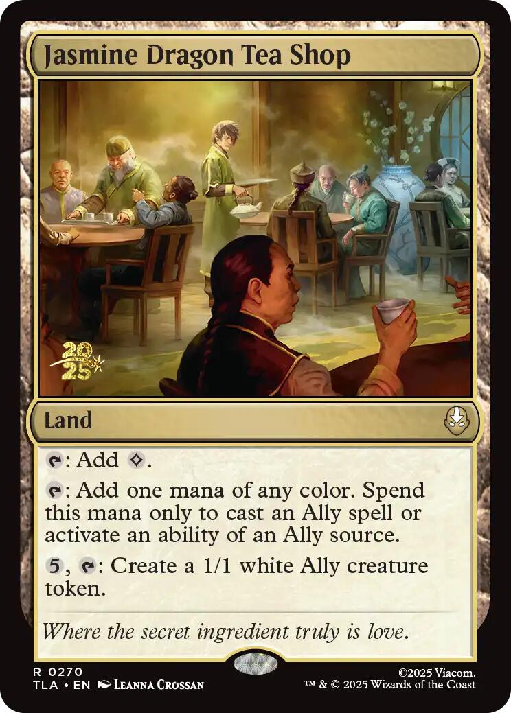 Jasmine Dragon Tea Shop [Avatar: The Last Airbender Prerelease Cards] | Cracking-Singles