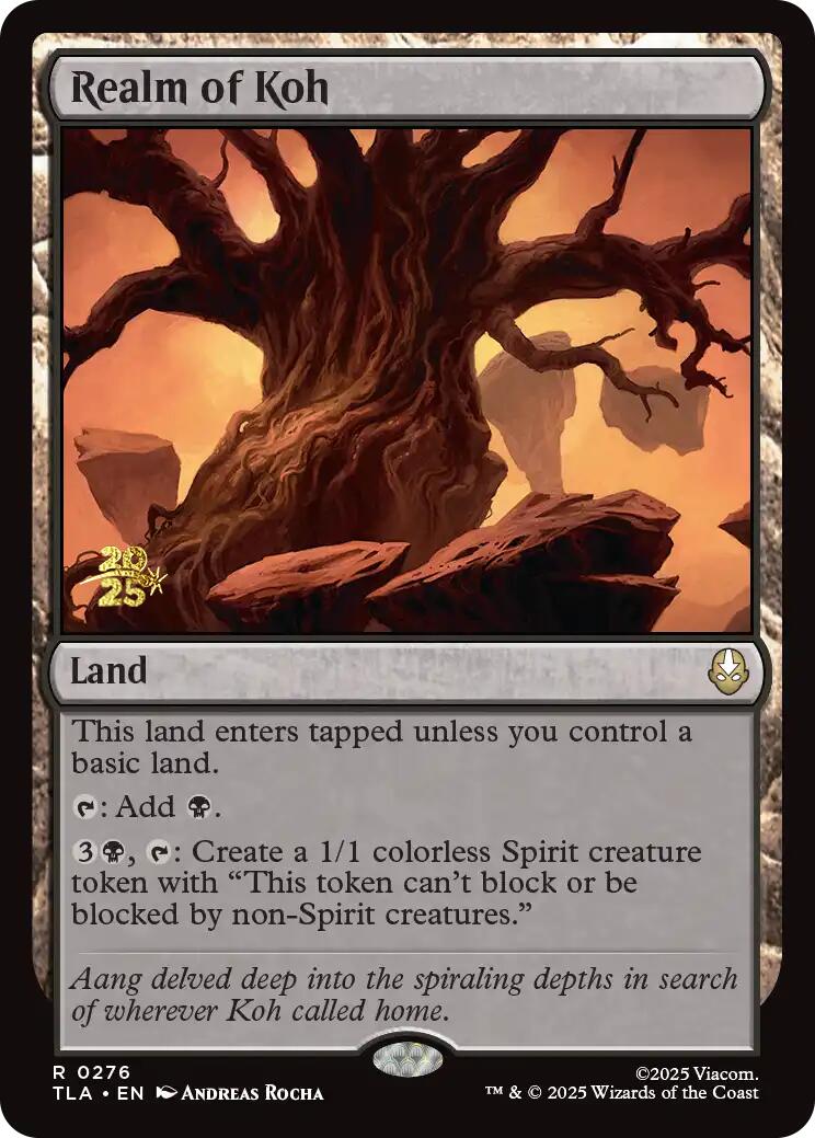 Realm of Koh [Avatar: The Last Airbender Prerelease Cards] | Cracking-Singles