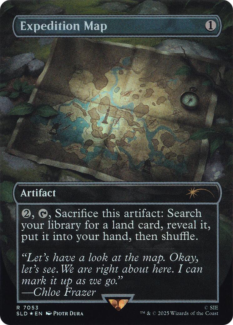 Expedition Map (Rainbow Foil) [Secret Lair Drop Series] | Cracking-Singles