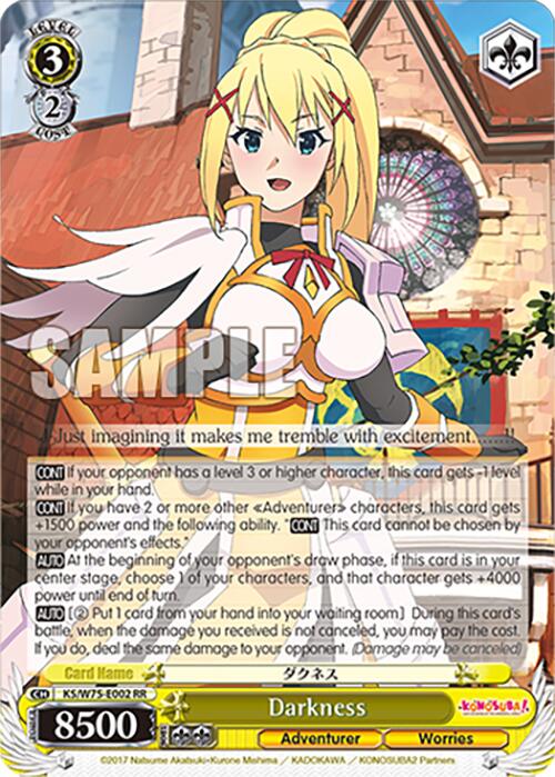 Darkness [KONOSUBA -God's blessing on this wonderful world! Re:Edit] | Cracking-Singles