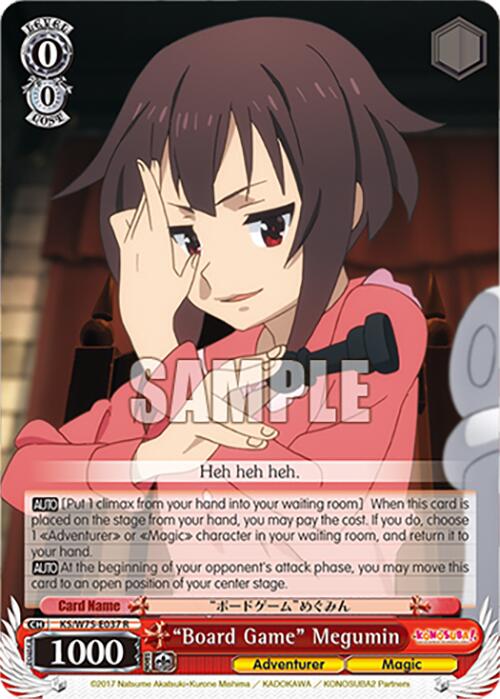 "Board Game" Megumin [KONOSUBA -God's blessing on this wonderful world! Re:Edit] | Cracking-Singles