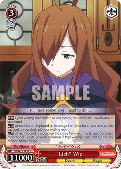 "Lich" Wiz [KONOSUBA -God's blessing on this wonderful world! Re:Edit] | Cracking-Singles