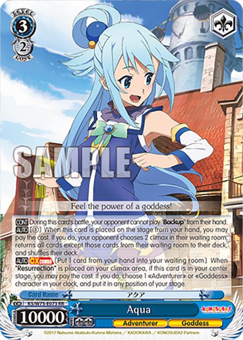 Aqua [KONOSUBA -God's blessing on this wonderful world! Re:Edit] | Cracking-Singles