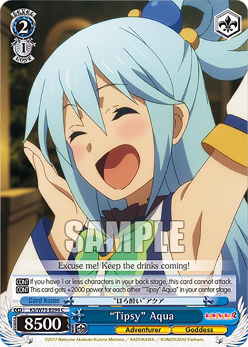 "Tipsy" Aqua [KONOSUBA -God's blessing on this wonderful world! Re:Edit] | Cracking-Singles