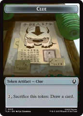 Ally (0004) // Clue (0015) Double-Sided Token [Avatar: The Last Airbender Tokens] | Cracking-Singles