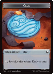 Ally (0007) // Clue (0018) Double-Sided Token [Avatar: The Last Airbender Tokens] | Cracking-Singles