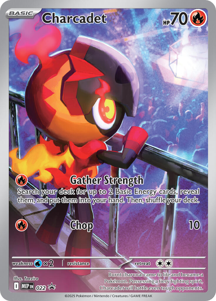 Charcadet (022) [Mega Evolution Promo] | Cracking-Singles
