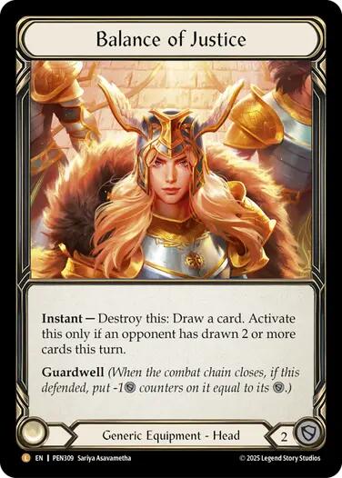 Balance of Justice [PEN309] (Compendium of Rathe) | Cracking-Singles