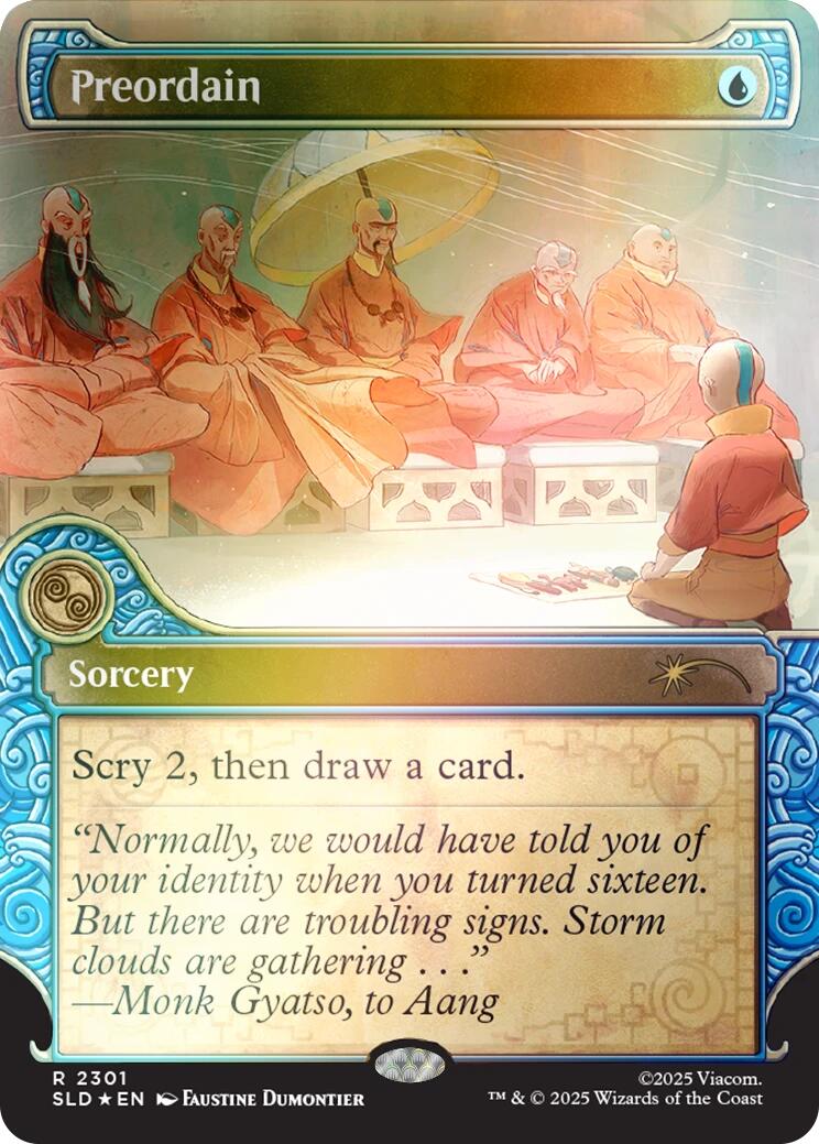 Preordain (2301) (Rainbow Foil) [Secret Lair Drop Series] | Cracking-Singles