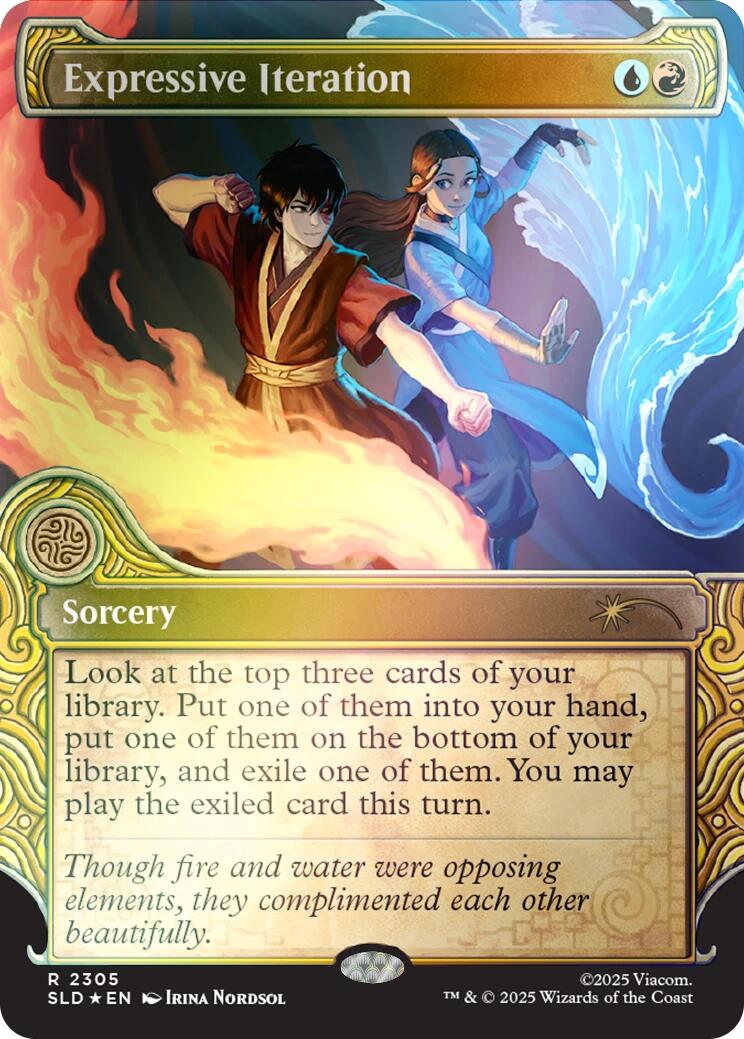 Expressive Iteration (Rainbow Foil) [Secret Lair Drop Series] | Cracking-Singles