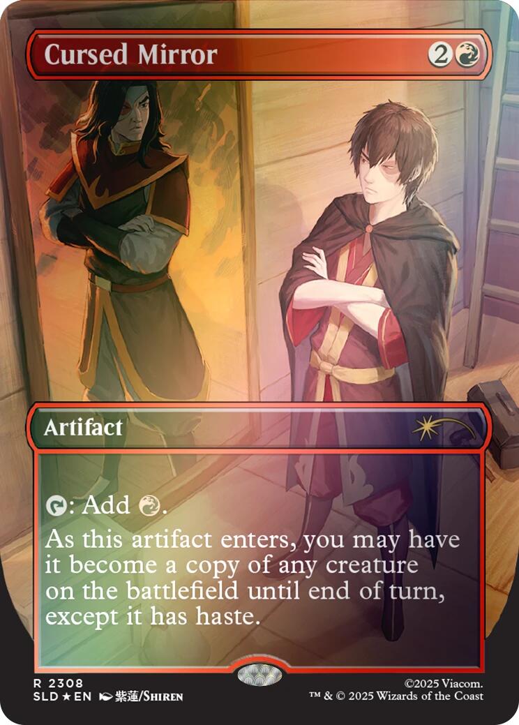 Cursed Mirror (Rainbow Foil) [Secret Lair Drop Series] | Cracking-Singles