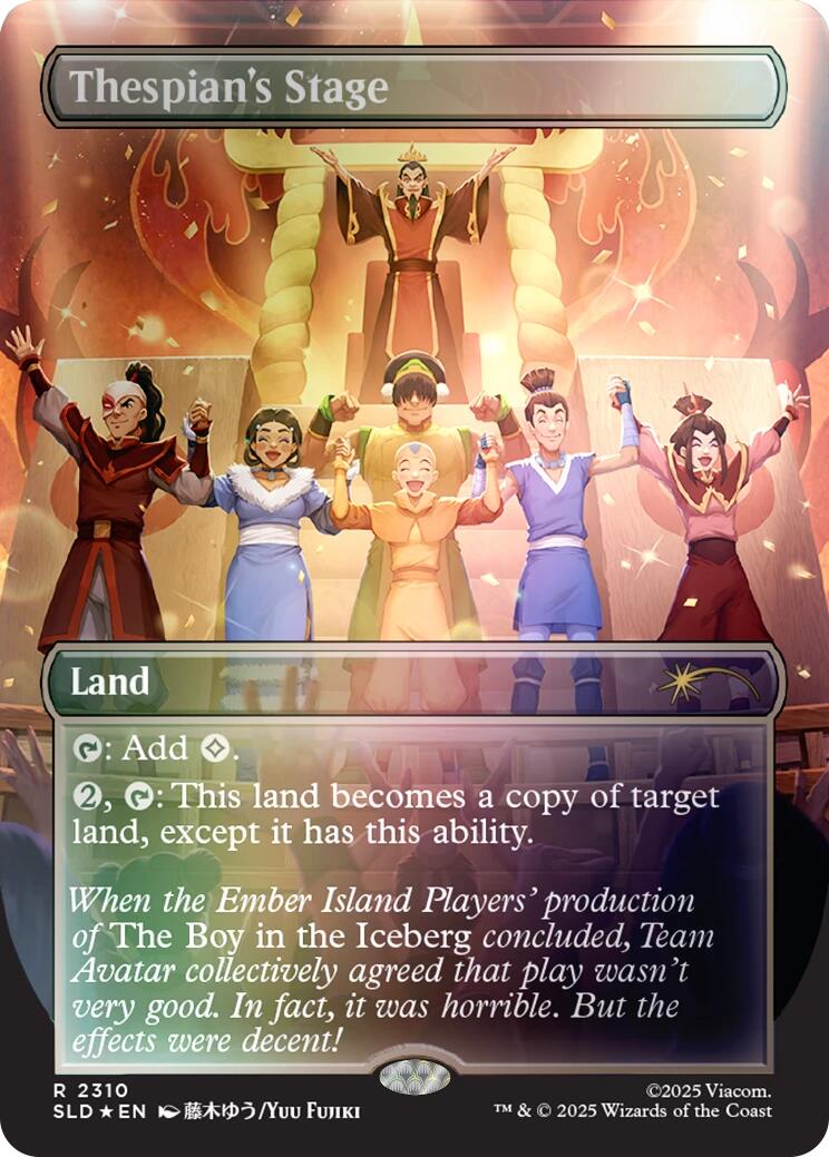 Thespian's Stage (2310) (Rainbow Foil) [Secret Lair Drop Series] | Cracking-Singles