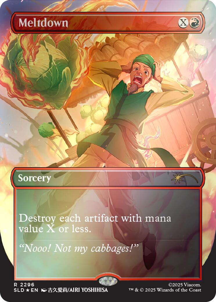 Meltdown (Rainbow Foil) [Secret Lair Drop Series] | Cracking-Singles