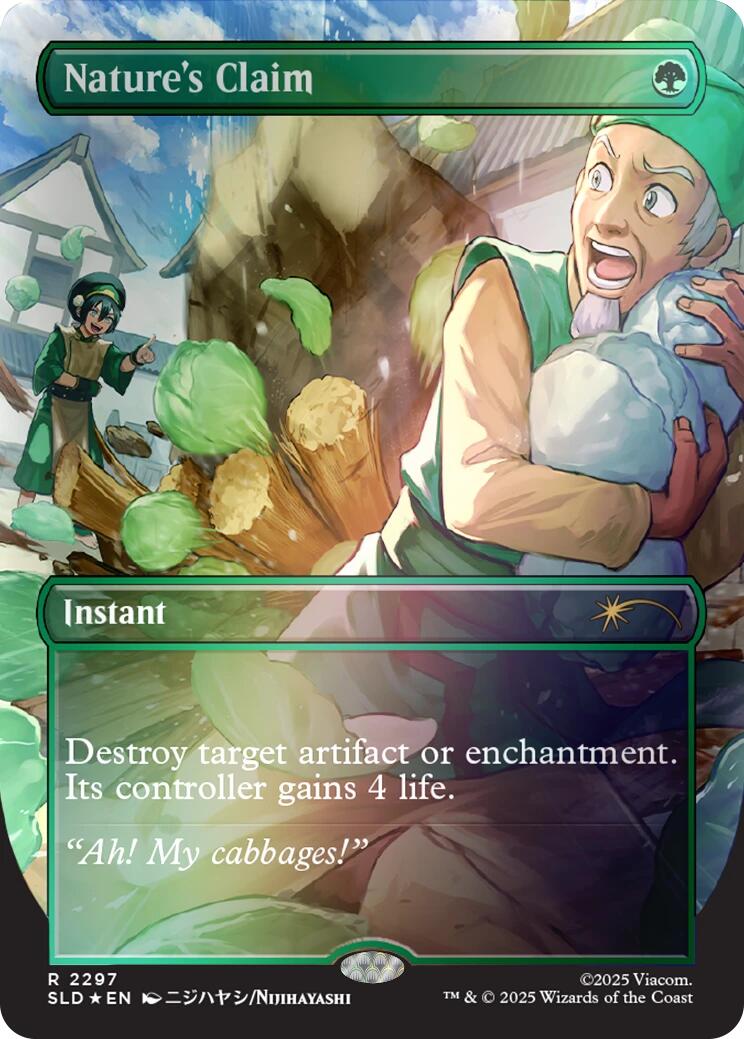 Nature's Claim (Rainbow Foil) [Secret Lair Drop Series] | Cracking-Singles