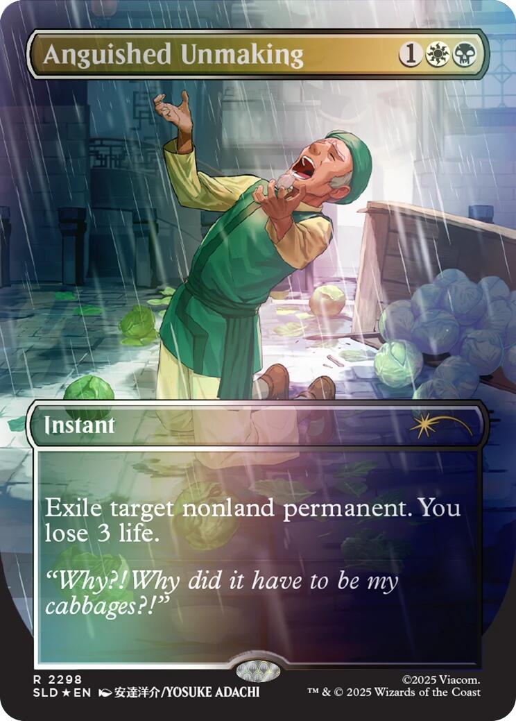 Anguished Unmaking (2298) (Rainbow Foil) [Secret Lair Drop Series] | Cracking-Singles