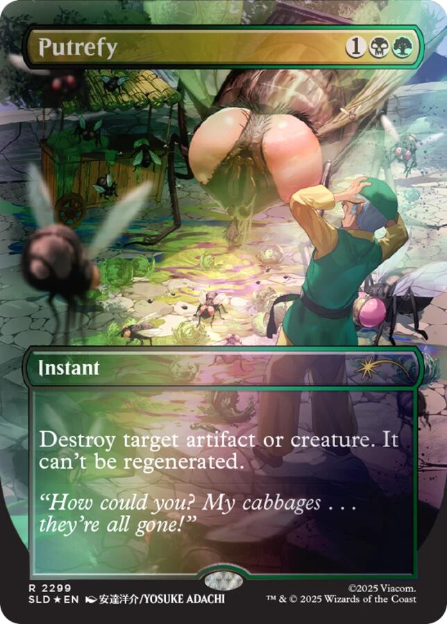Putrefy (Rainbow Foil) [Secret Lair Drop Series] | Cracking-Singles