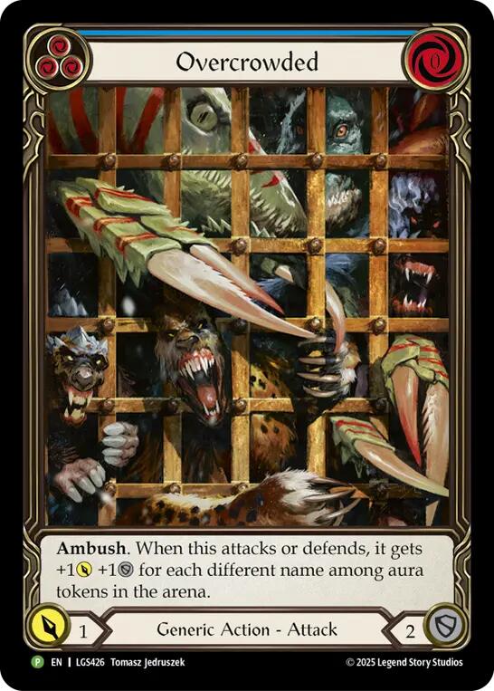 Overcrowded [LGS426] (Promo)  Cold Foil | Cracking-Singles