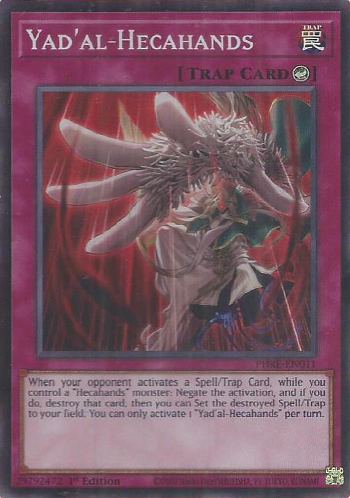 Yad'al-Hecahands (Super Rare) [PHRE-EN011] Super Rare | Cracking-Singles
