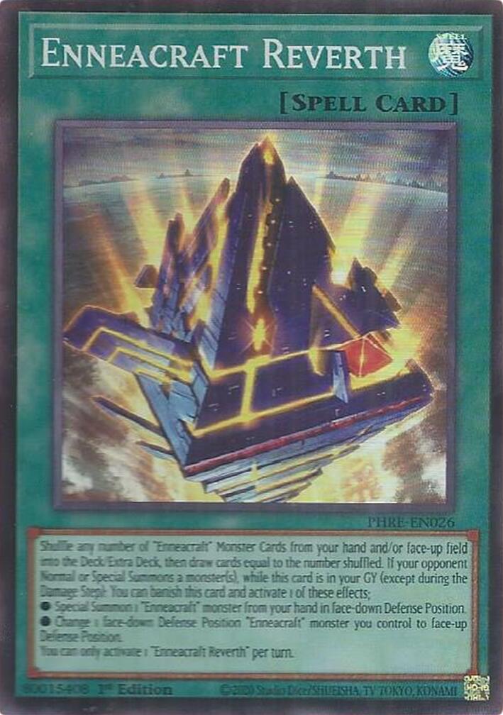 Enneacraft Reverth (Super Rare) [PHRE-EN026] Super Rare | Cracking-Singles