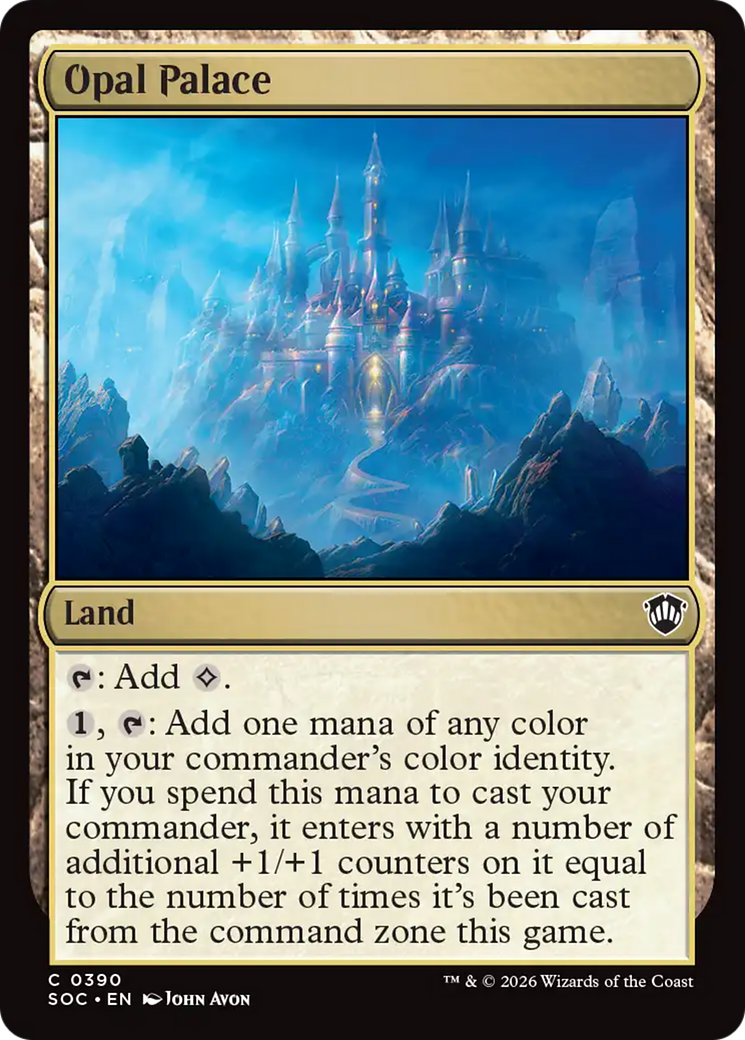 Opal Palace [Secrets of Strixhaven Commander] | Cracking-Singles