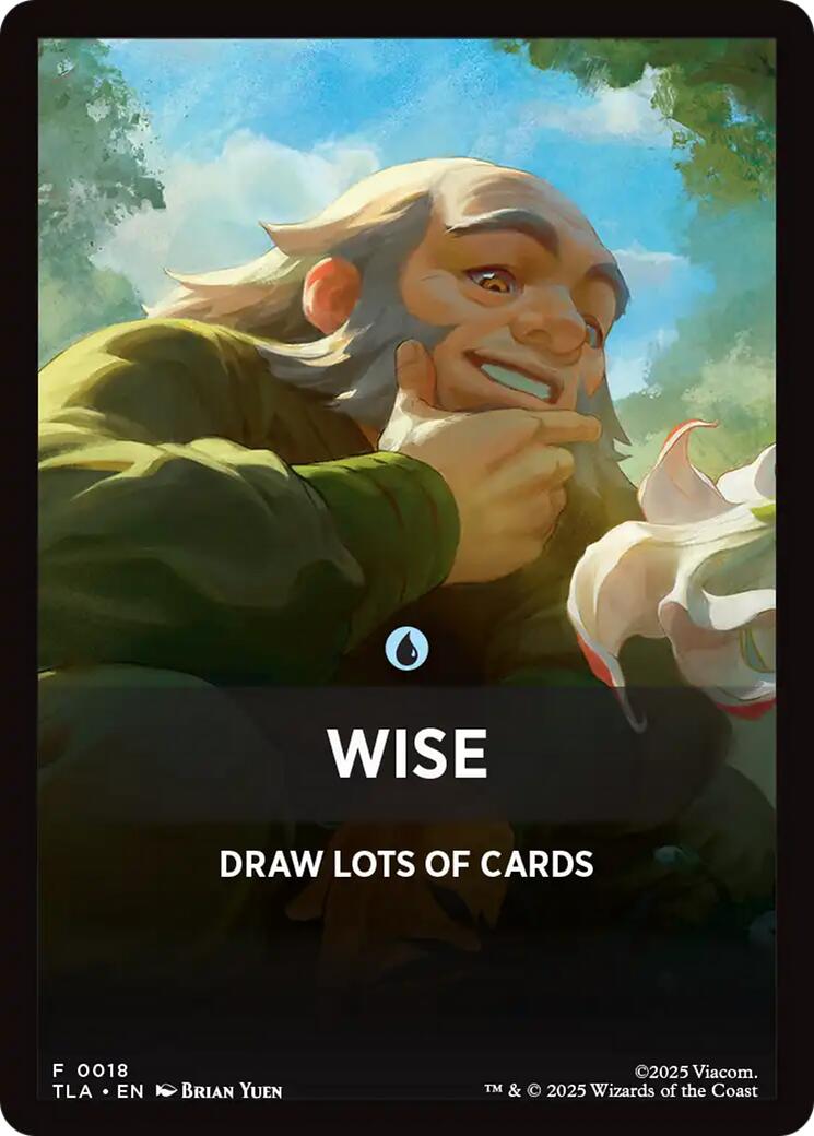 Wise Theme Card [Avatar: The Last Airbender Tokens] | Cracking-Singles