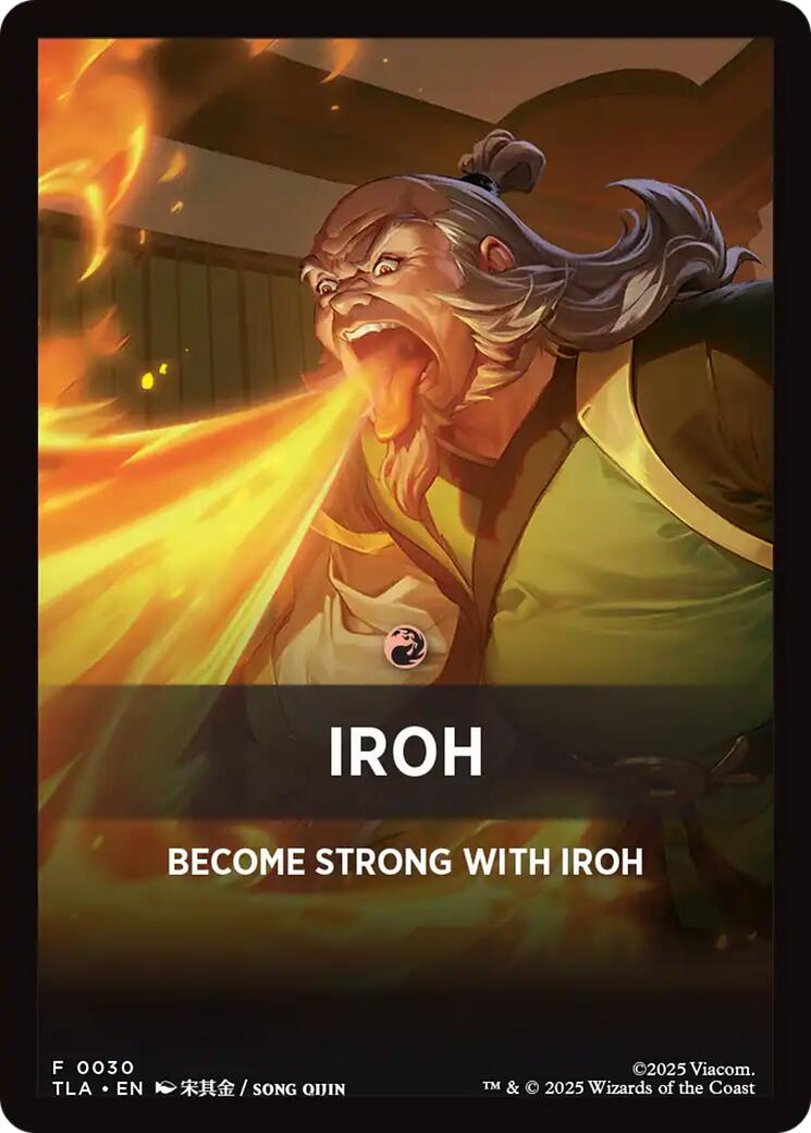 Iroh Theme Card [Avatar: The Last Airbender Tokens] | Cracking-Singles