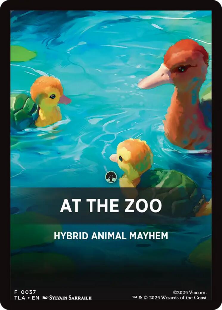 At The Zoo Theme Card [Avatar: The Last Airbender Tokens] | Cracking-Singles