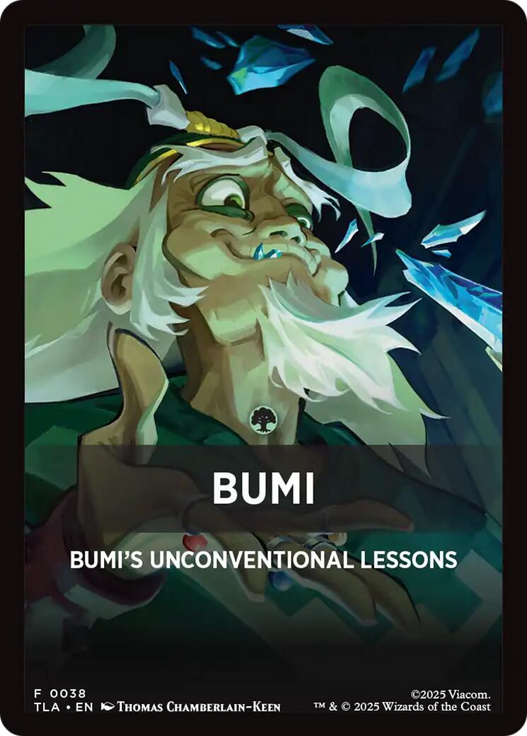 Bumi Theme Card [Avatar: The Last Airbender Tokens] | Cracking-Singles