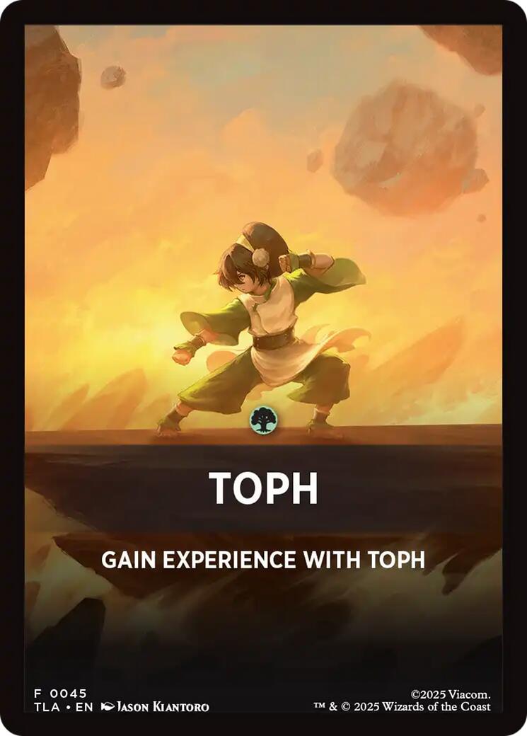Toph Theme Card [Avatar: The Last Airbender Tokens] | Cracking-Singles