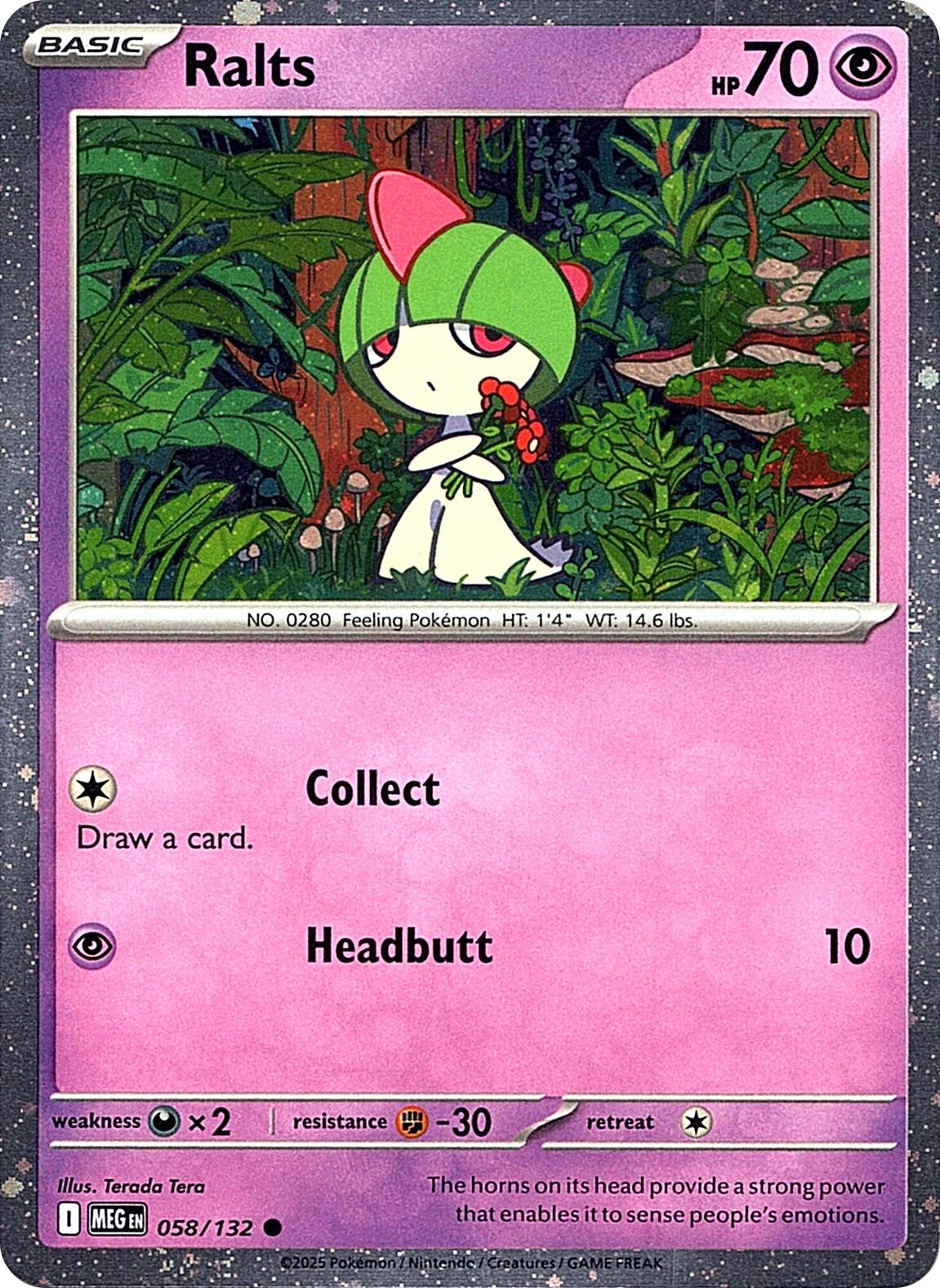 Ralts (058/132) (Cosmos Holo) [Miscellaneous Cards] | Cracking-Singles