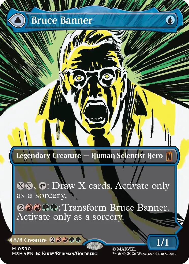 Bruce Banner (Borderless) [Marvel Super Heroes] | Cracking-Singles